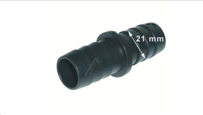 Hovedbilde SLANGEKOBLING TIL AVLØPSSLANGER, 21/21MM. - RETT