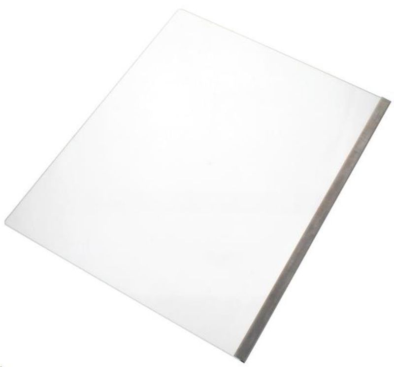 Glasshylle + INOX profil
